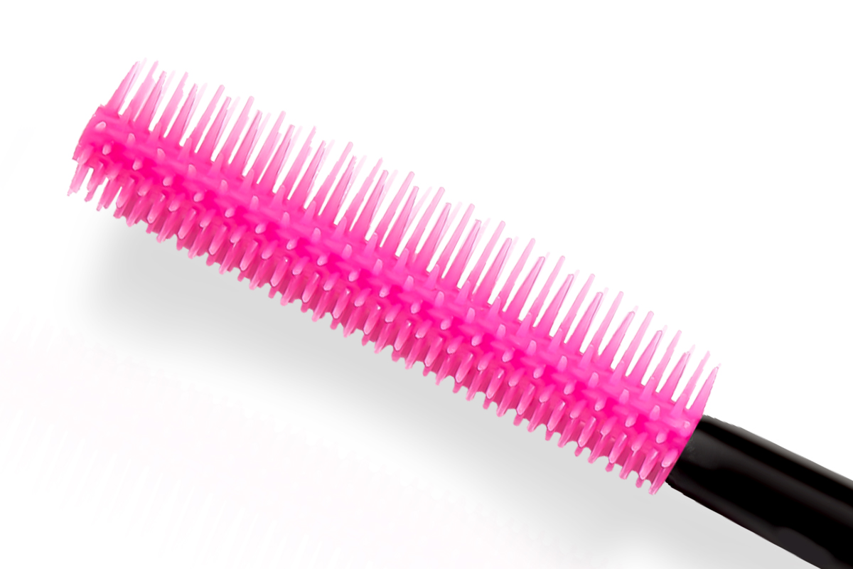 Jolifin Lashes - Silikonbürsten pink gerade - 50 Stück