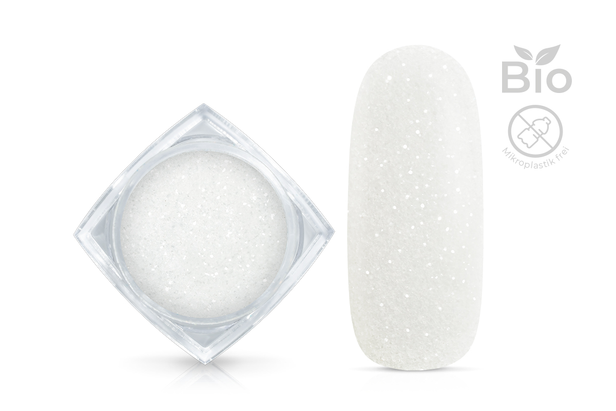 Jolifin Bio Glitterpuder - sugar white