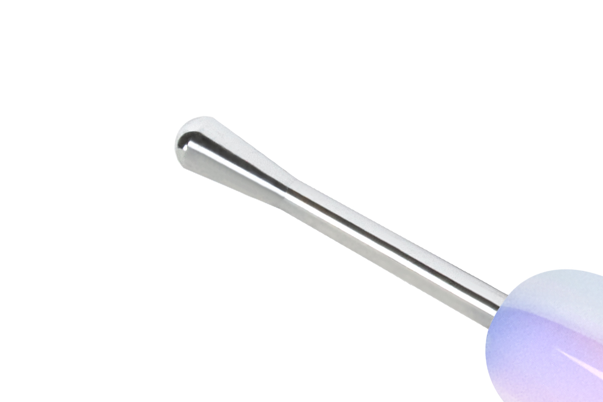 Jolifin Aurora Brush white - 3D & 4D Gel 2in1 Applicator