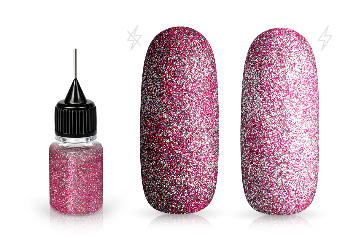 Jolifin LAVENI Micro Diamond Dust - FlashOn magenta