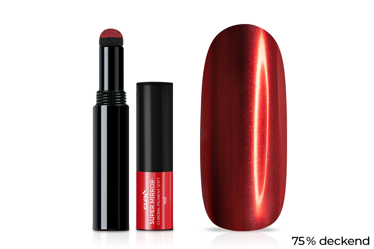 Jolifin Super Mirror-Chrome Pigment Pen - red