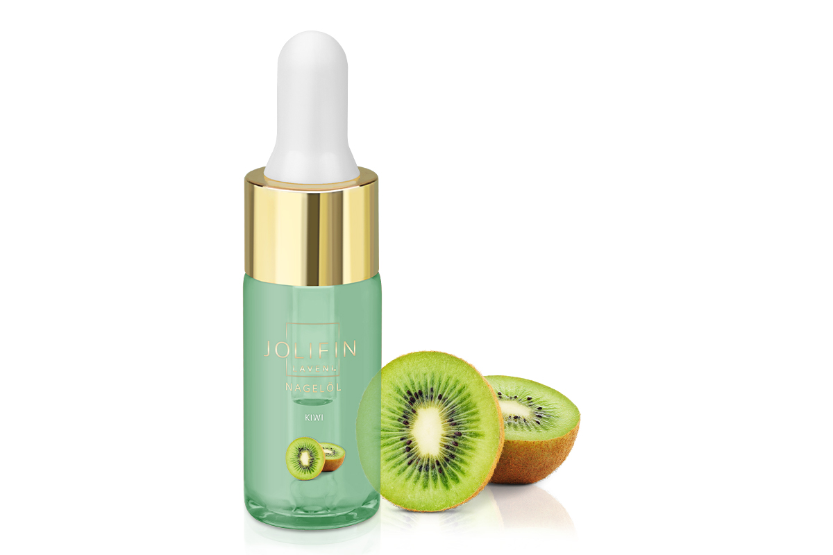 Jolifin LAVENI Nail Oil - Kiwi 10ml