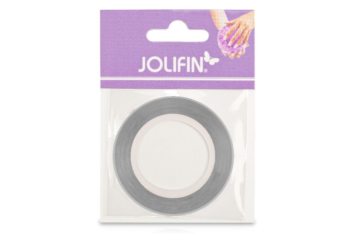 Jolifin Nailart Pinstripes chrome silber