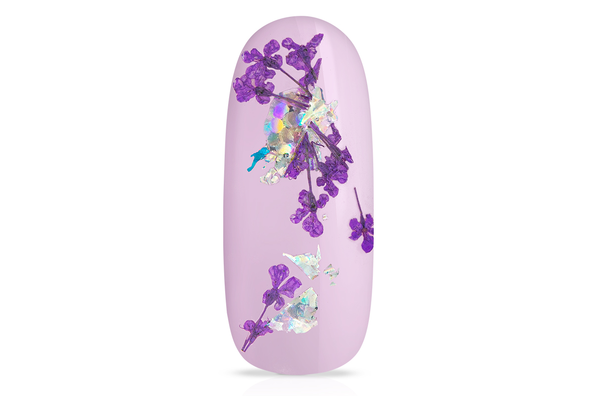 Jolifin XL Nailart-Display - Dried Flowers & Soft Foil Flakes