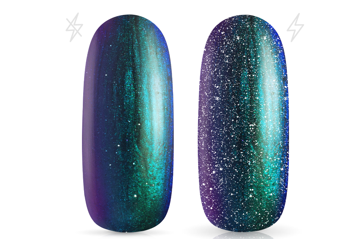 Jolifin LAVENI Shellac - FlashOn chameleon smaragd 10ml
