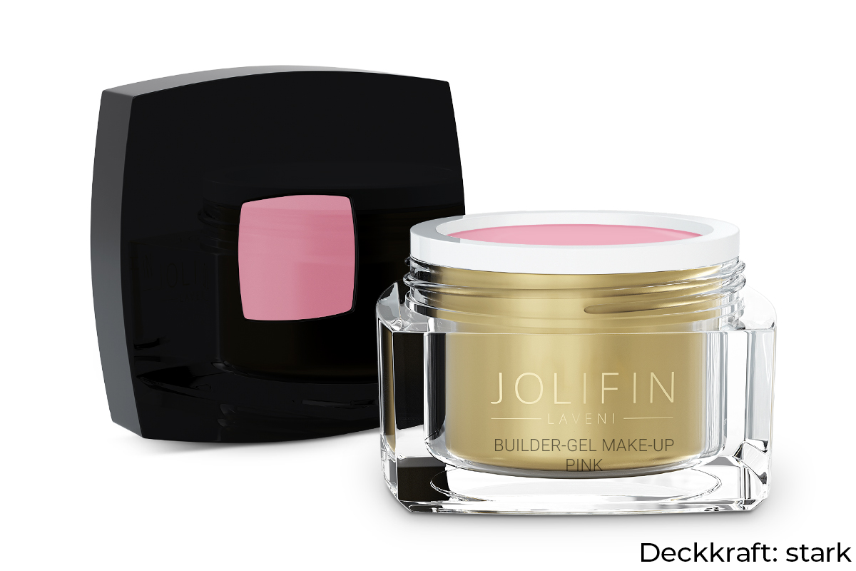 Jolifin LAVENI - Builder-Gel Make-Up pink 30ml