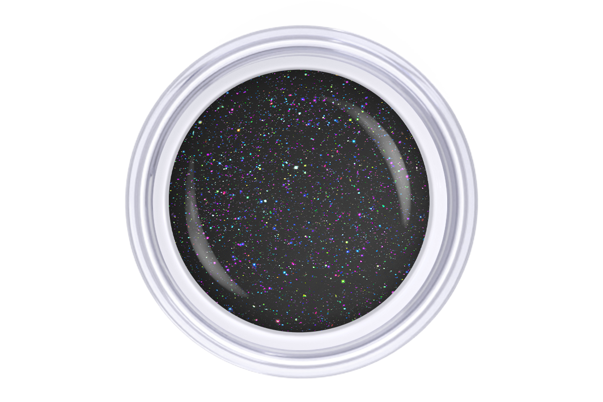 Jolifin Glasgel black Glimmer 5ml 