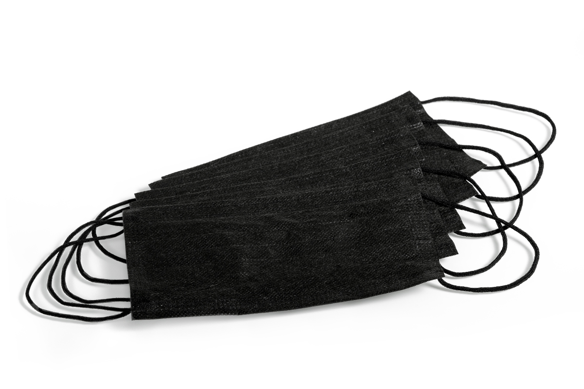 Mouthguard 10 pieces black latex-free 