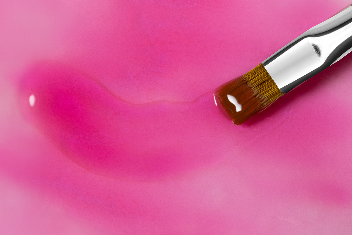 Jolifin glass gel pink 5ml