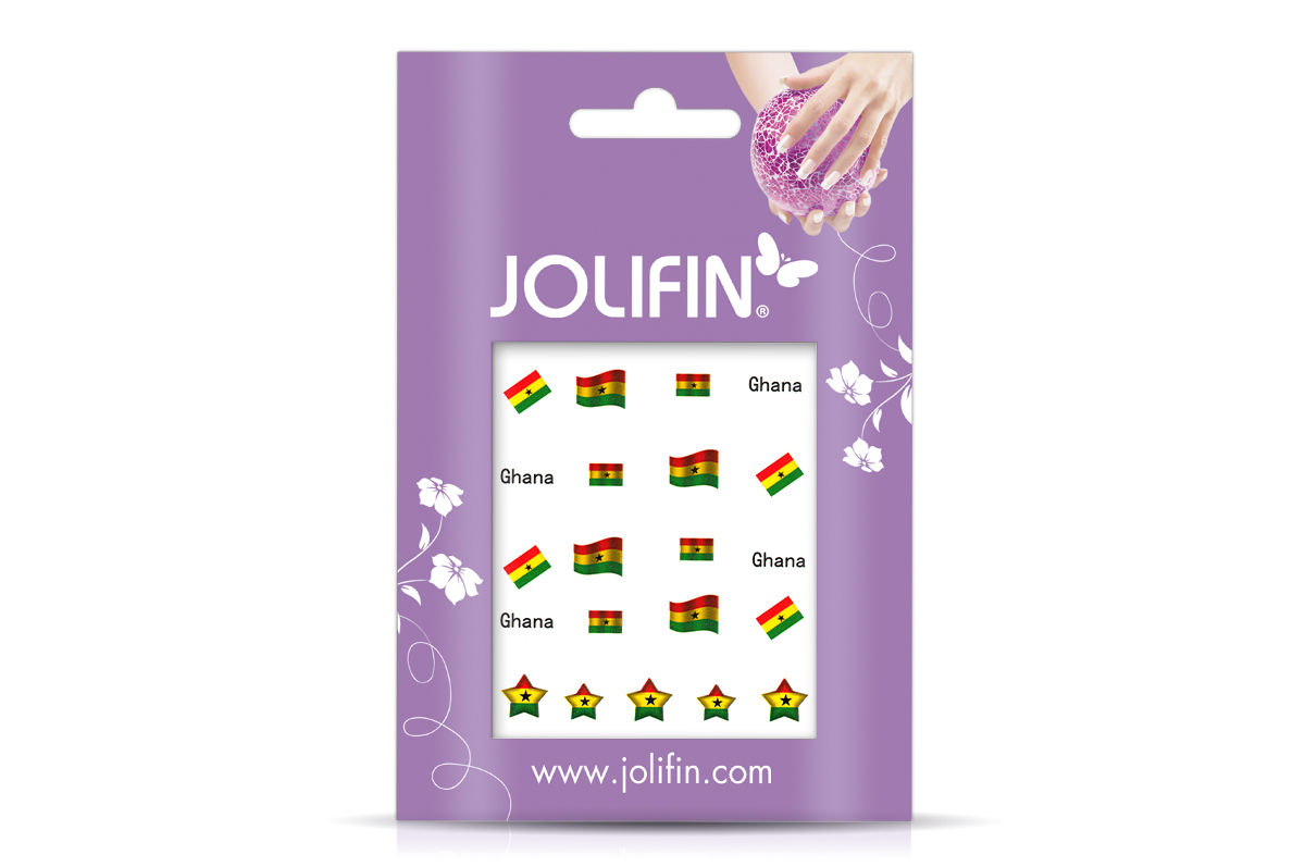 Jolifin Länder Tattoo - Ghana