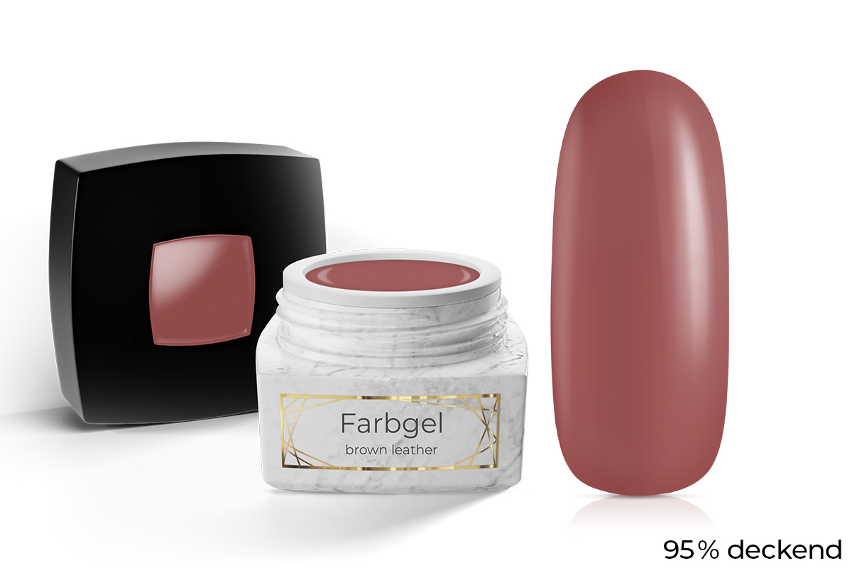 Jolifin LAVENI PRO Farbgel - brown leather