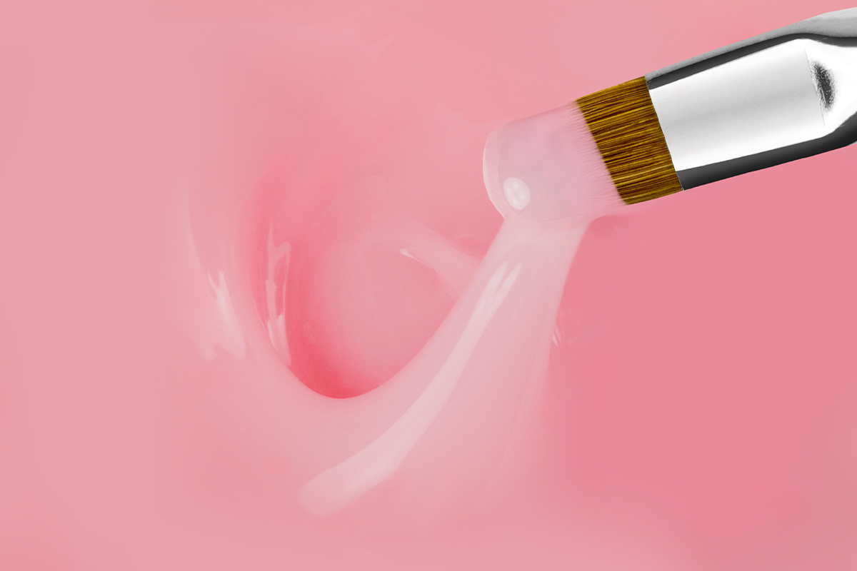 Jolifin LAVENI - Aufbau-Gel extra dickviskos rosé 15ml