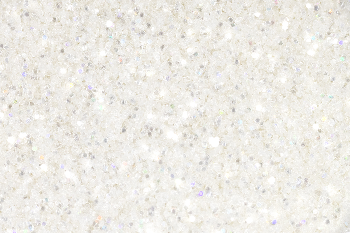 Jolifin organic glitter powder - white