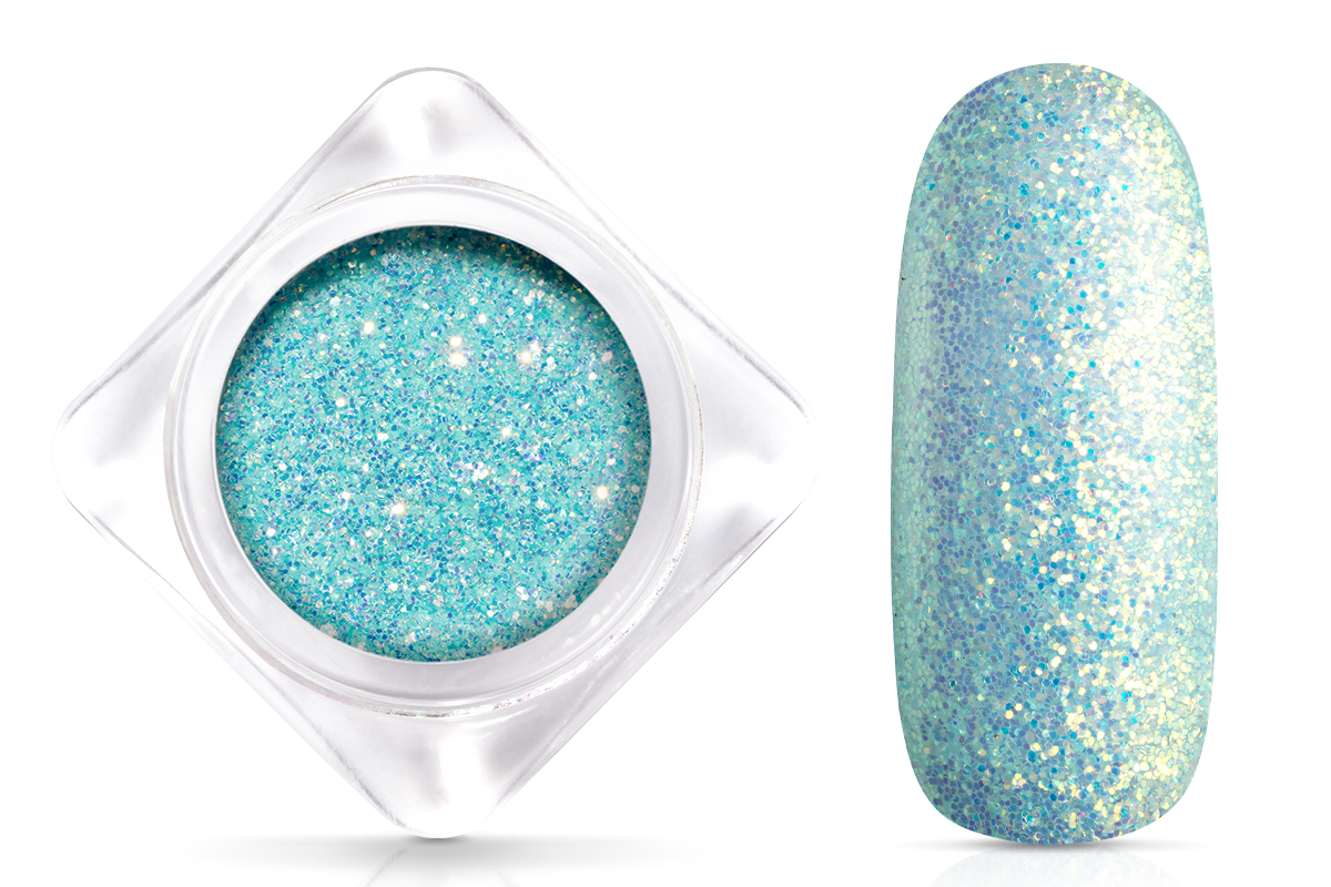 Jolifin Glitterpuder - sugar blue
