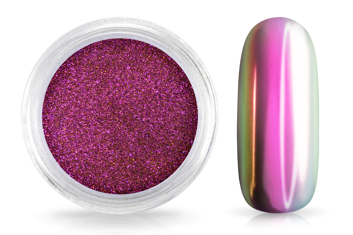 Jolifin Mirror-Chrome Pigment - FlipFlop pink & green