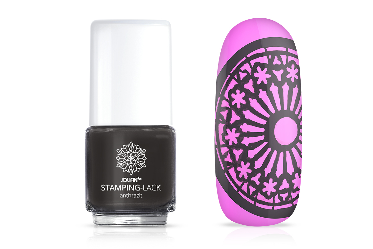 Jolifin Stamping-Lack anthrazit 12ml