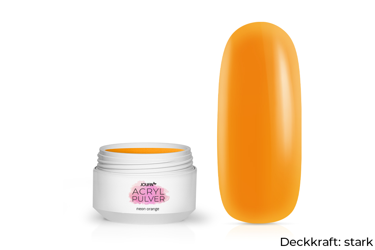 Jolifin Acryl Farbpulver - neon orange 5g