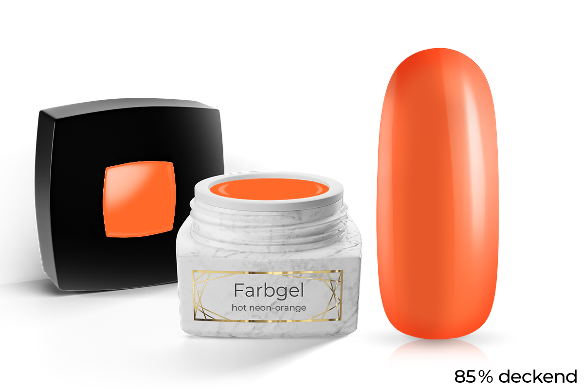 Jolifin LAVENI PRO Farbgel - hot neon-orange 5ml