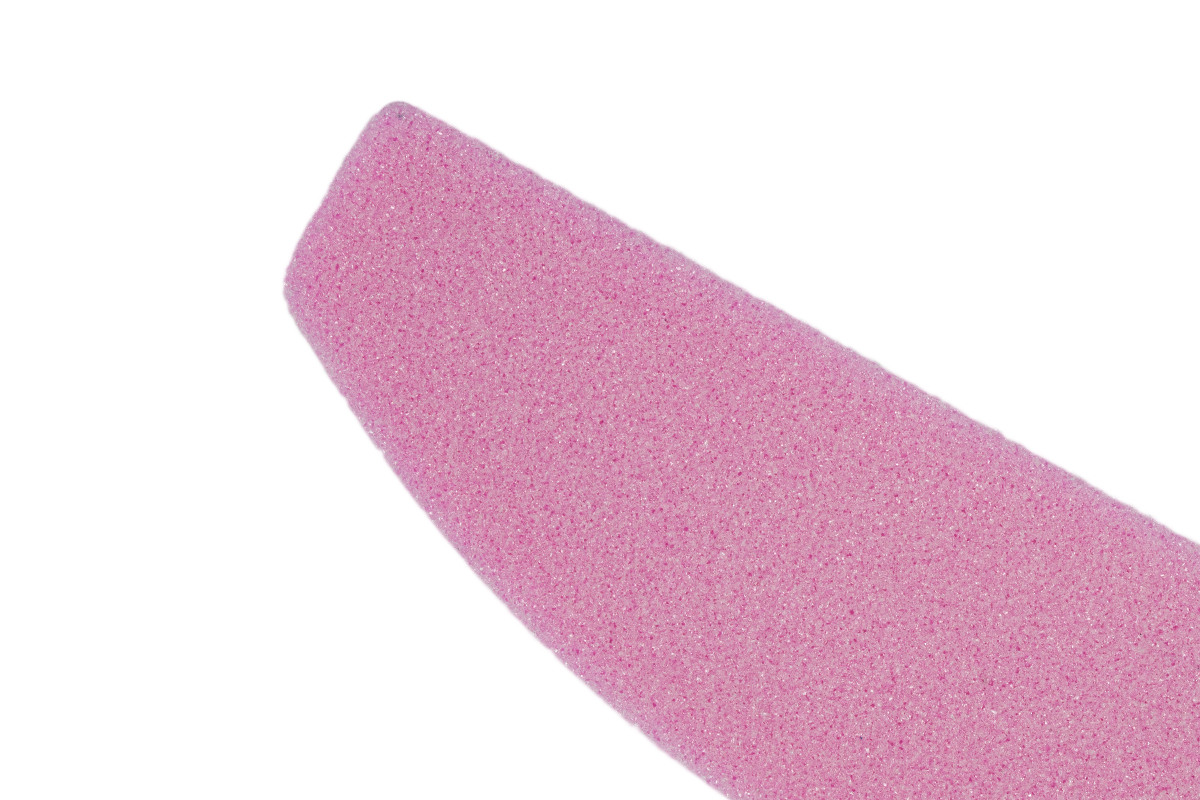 Jolifin Mini Buffer file curved 100/180 - pink