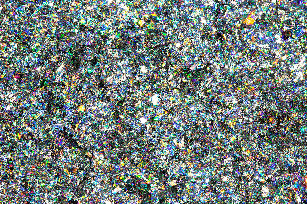 Jolifin Foil Flakes - Hologramm silver