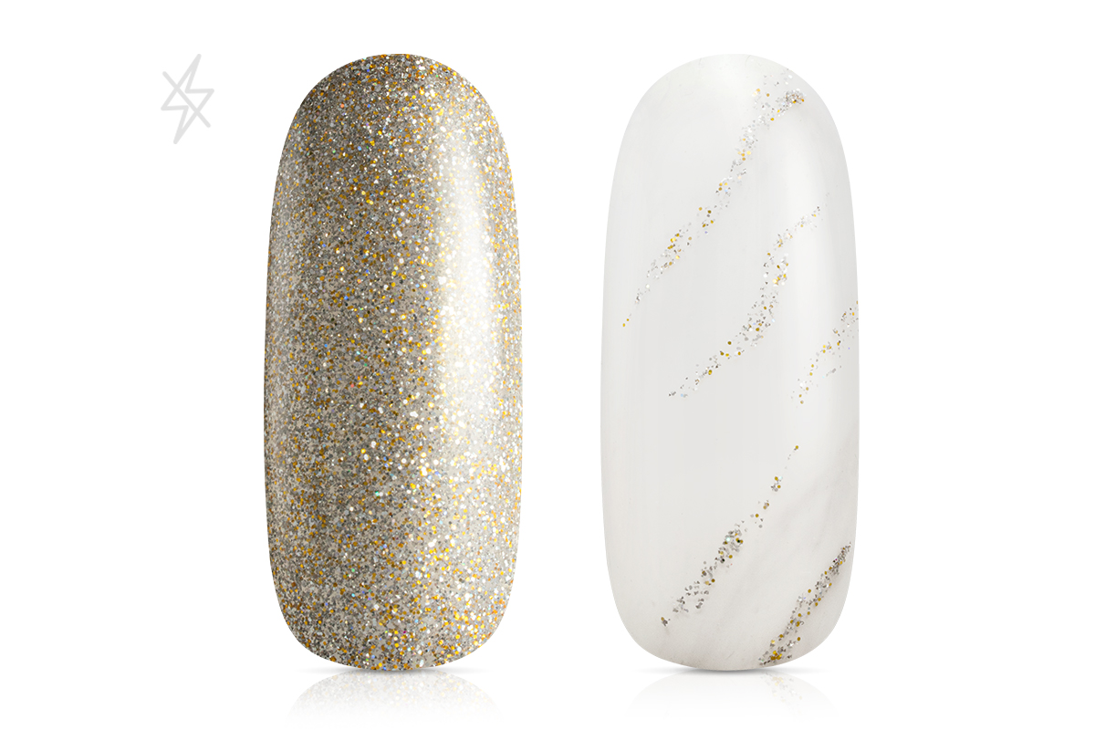 Jolifin LAVENI PRO Farbgel - FlashOn sand hologramm 5ml