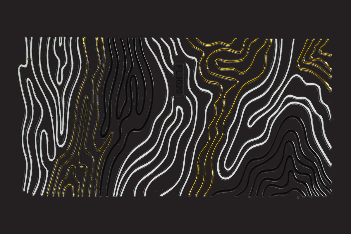 Jolifin LAVENI XL Sticker - black & white No. 17