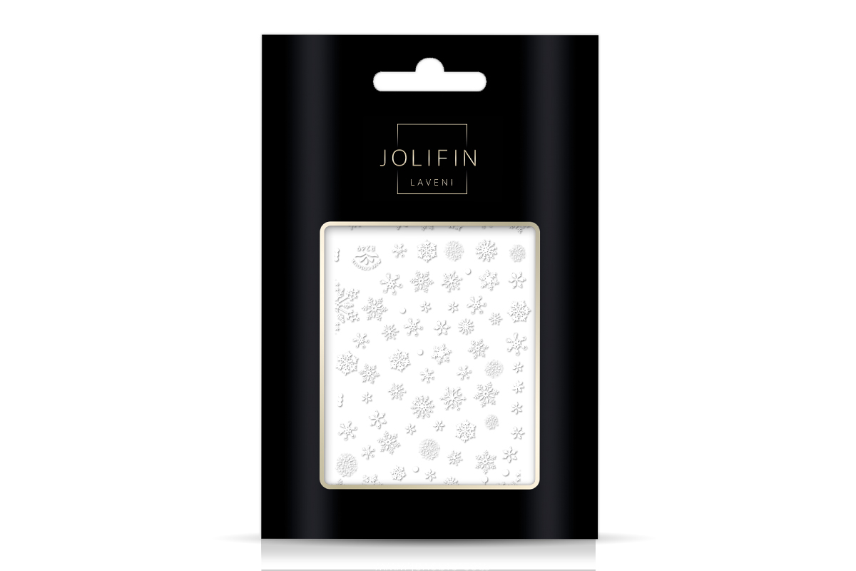 Jolifin LAVENI Christmas Sticker - Tiny snowflakes No. 2