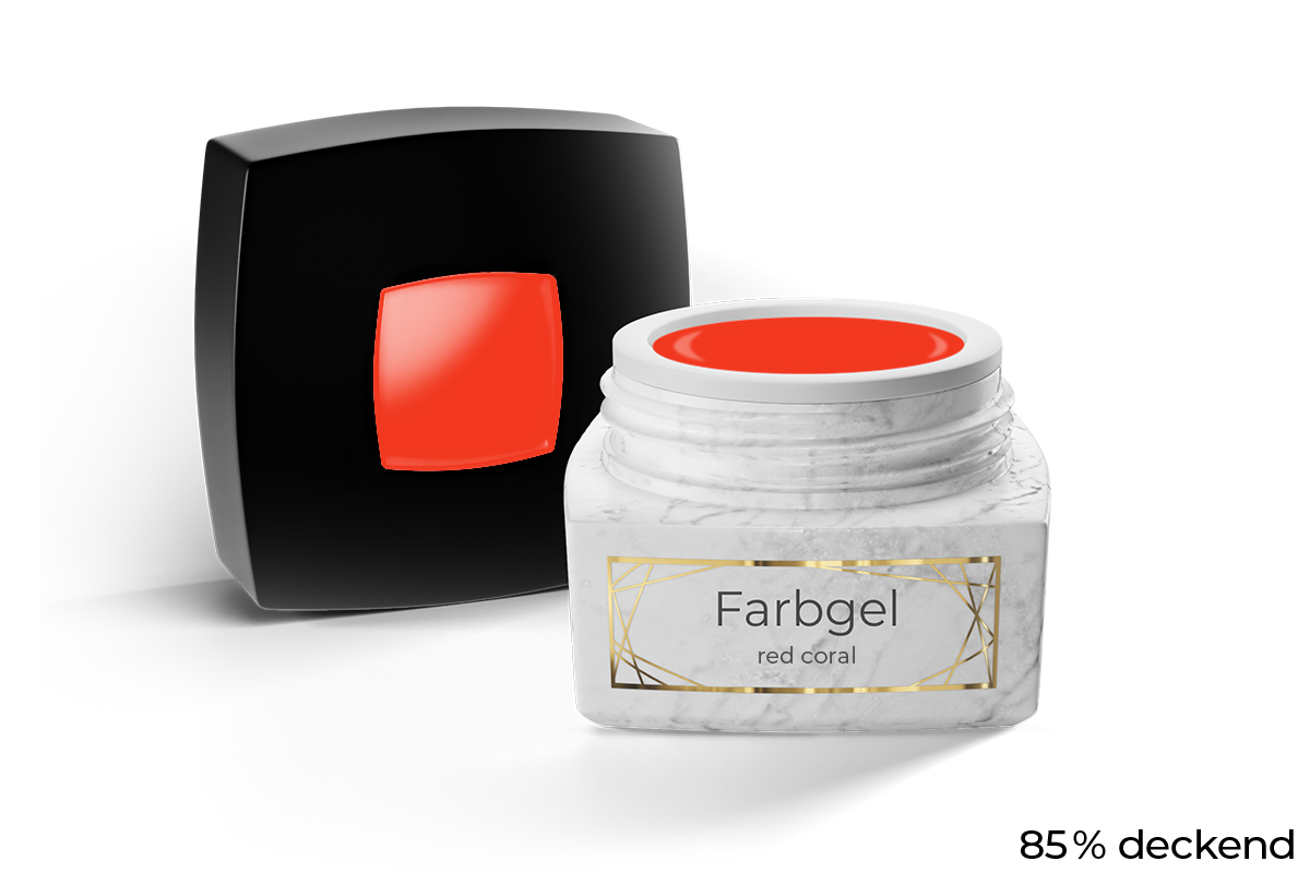Jolifin LAVENI PRO Colour Gel - red coral 5ml
