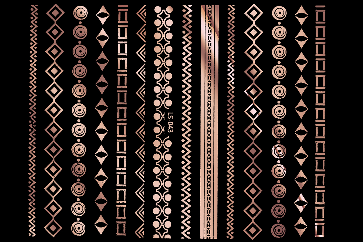 Jolifin LAVENI XL Sticker - Rosé-Gold Nr. 11