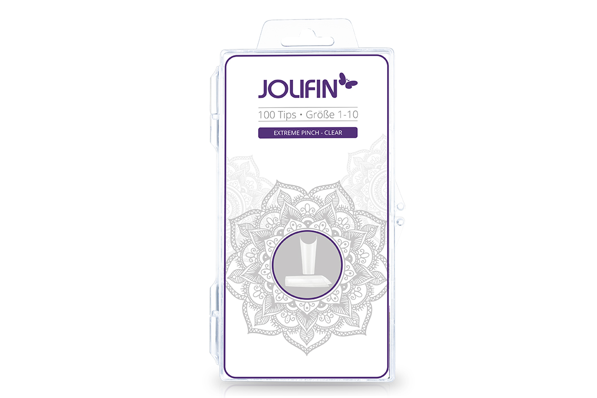 Jolifin 100er Tipbox Extreme Pinch - clear