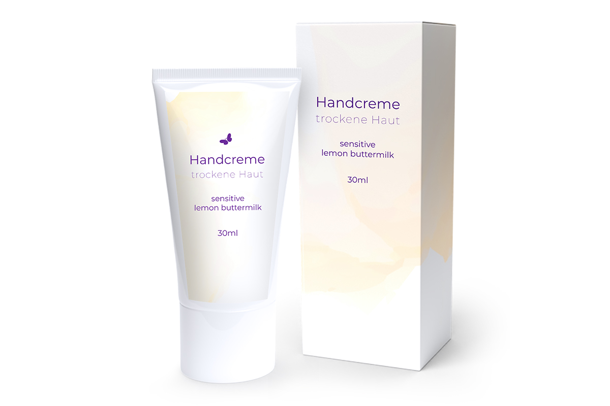 Jolifin Handcreme trockene Haut - sensitive lemon buttermilk 30ml