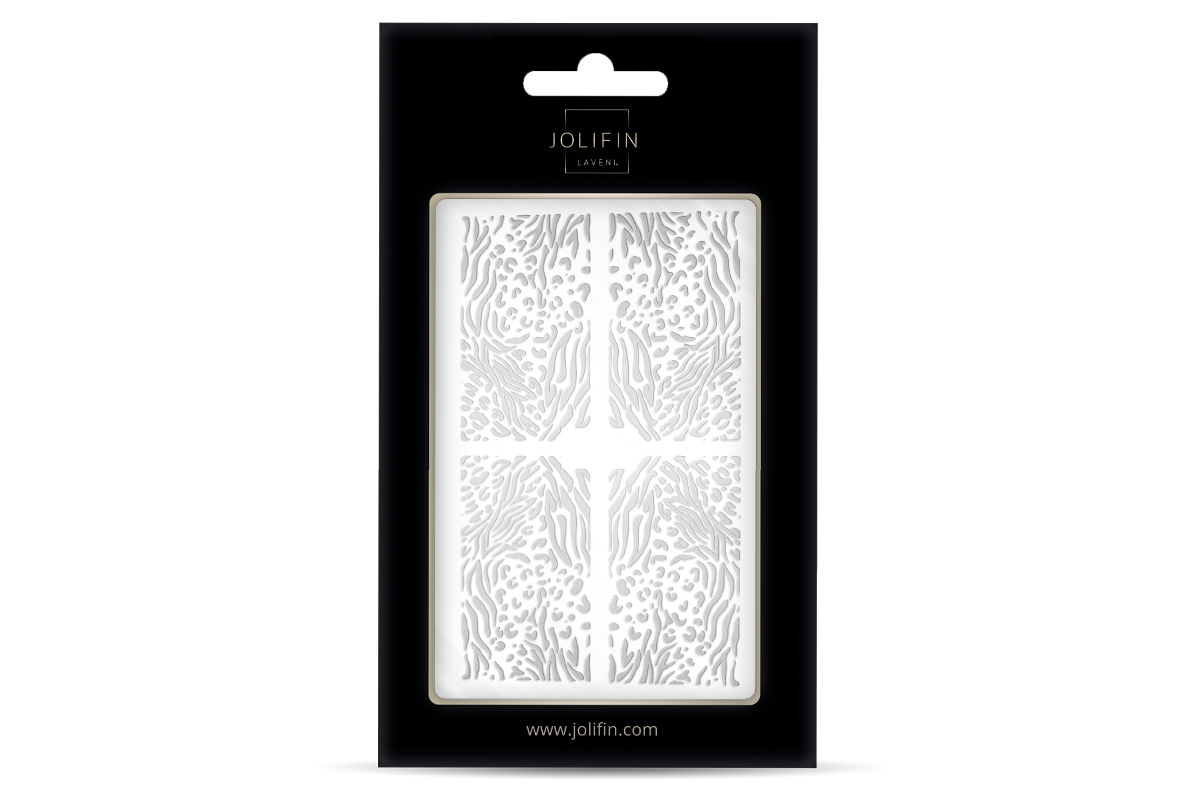 Jolifin LAVENI XL Sticker - Animalprint Silver Nr. 3