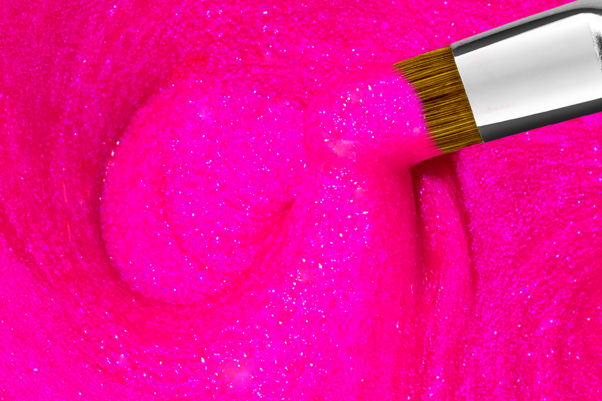 Jolifin colour gel neon magenta mica 5ml