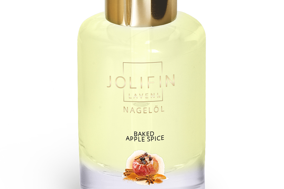 Jolifin LAVENI Nagelöl - baked apple spice 10ml