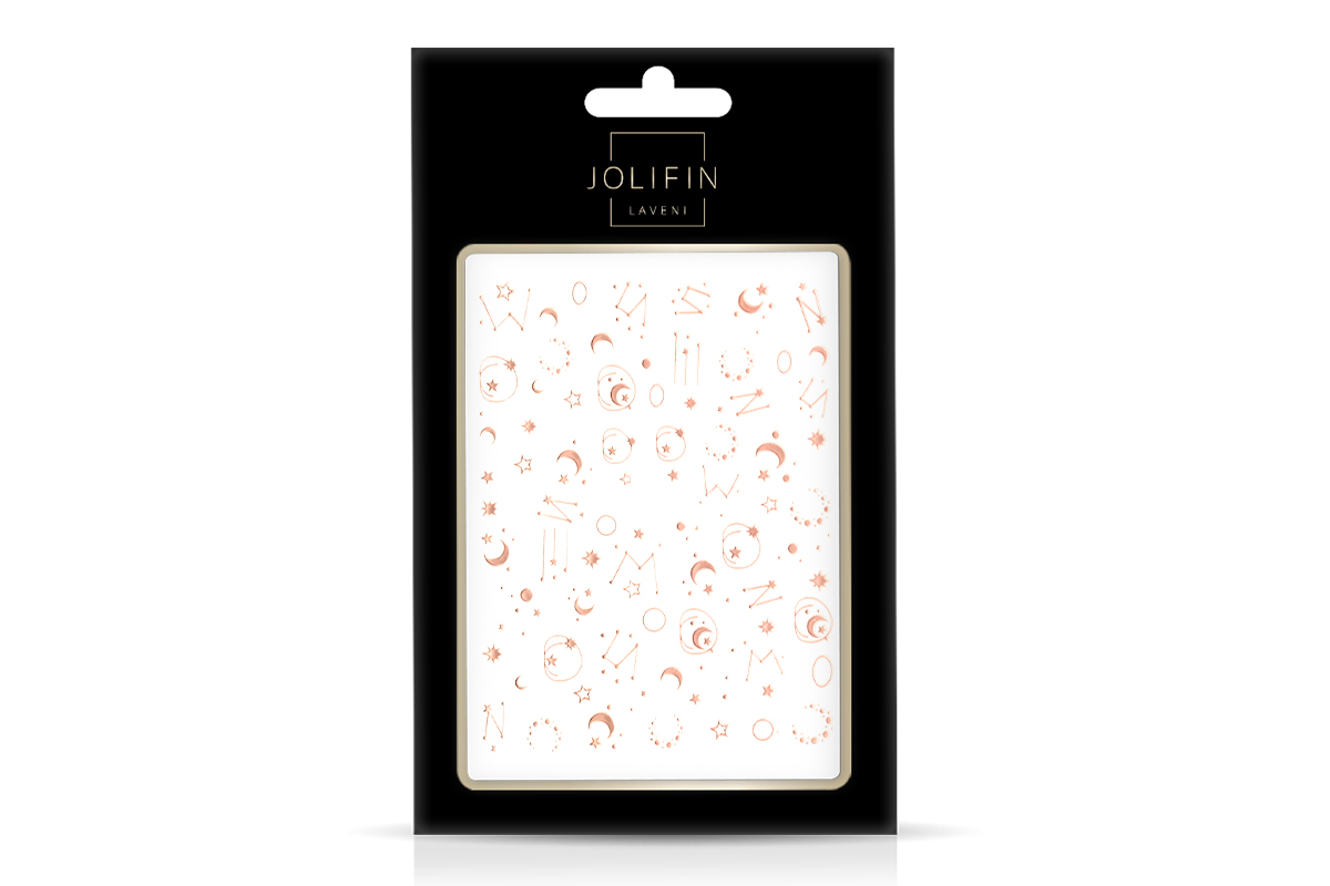 Jolifin LAVENI XL Sticker - Rosé-Gold 9