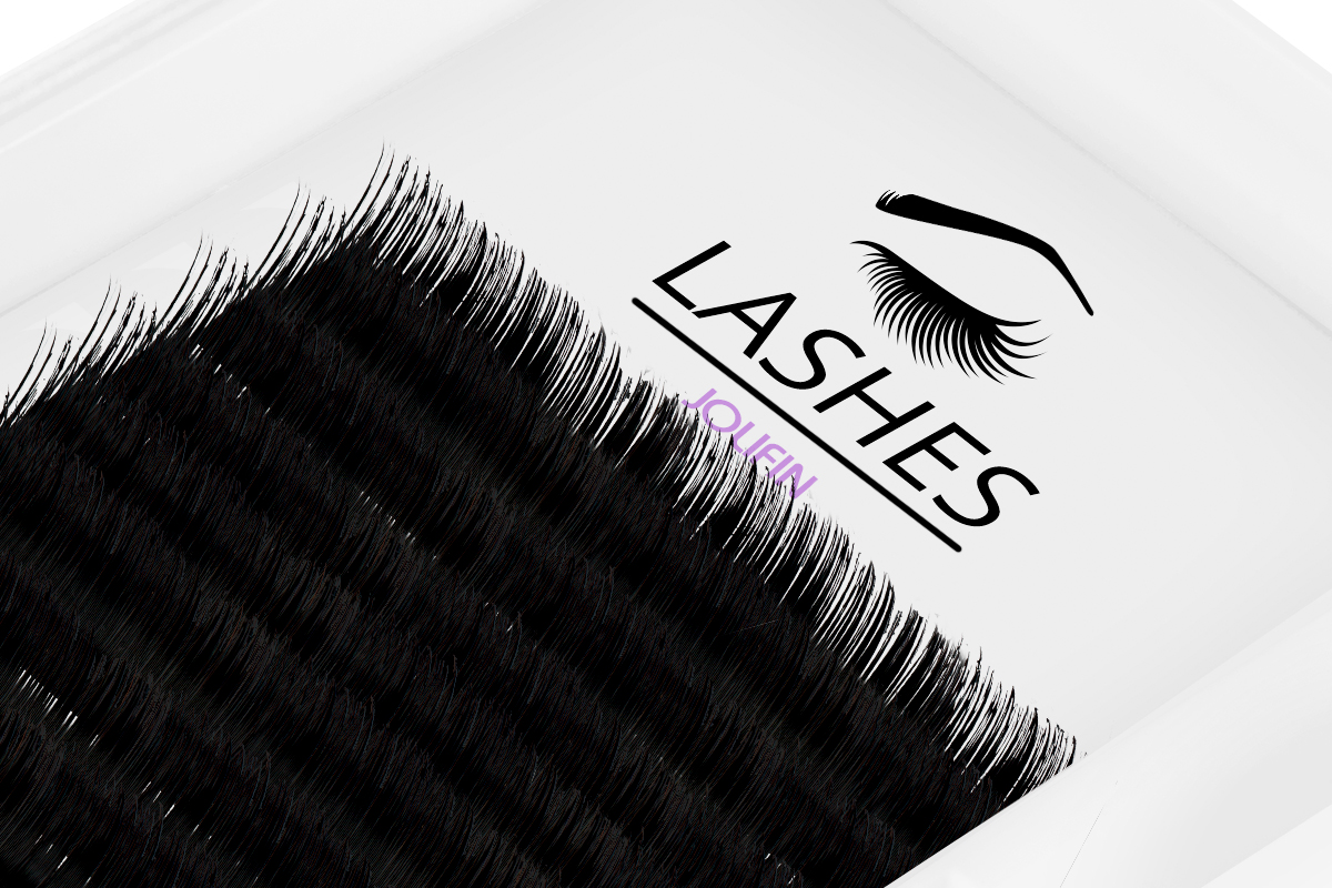 Jolifin Lashes - SingleBox 10mm - Volumen C-Curl 0,05