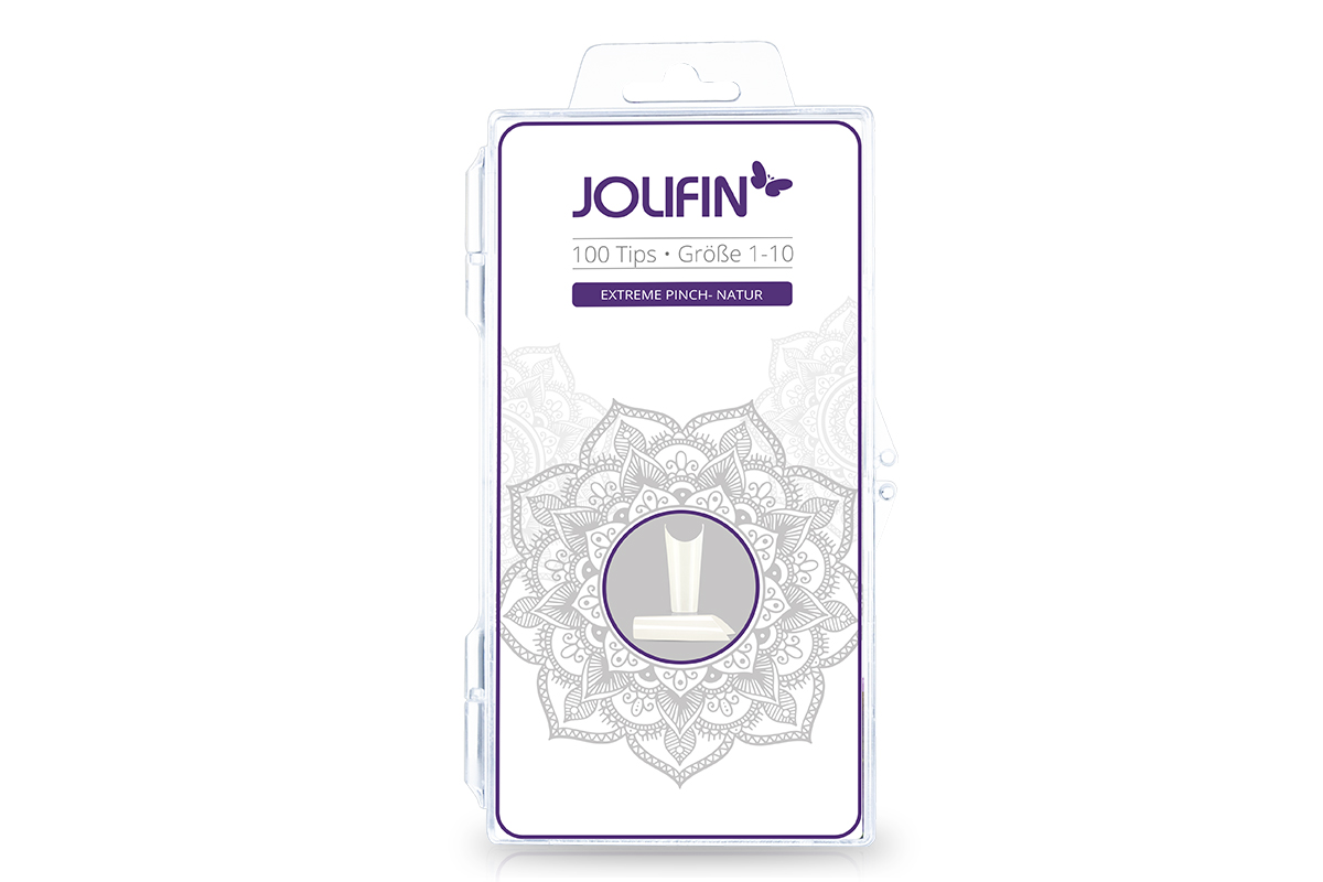 Jolifin 100er Tipbox Extreme Pinch - natur