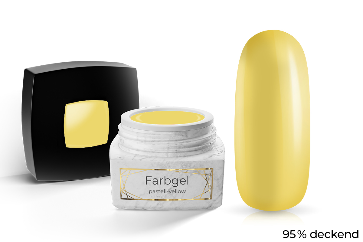 Jolifin LAVENI PRO Farbgel - pastell-yellow 5ml