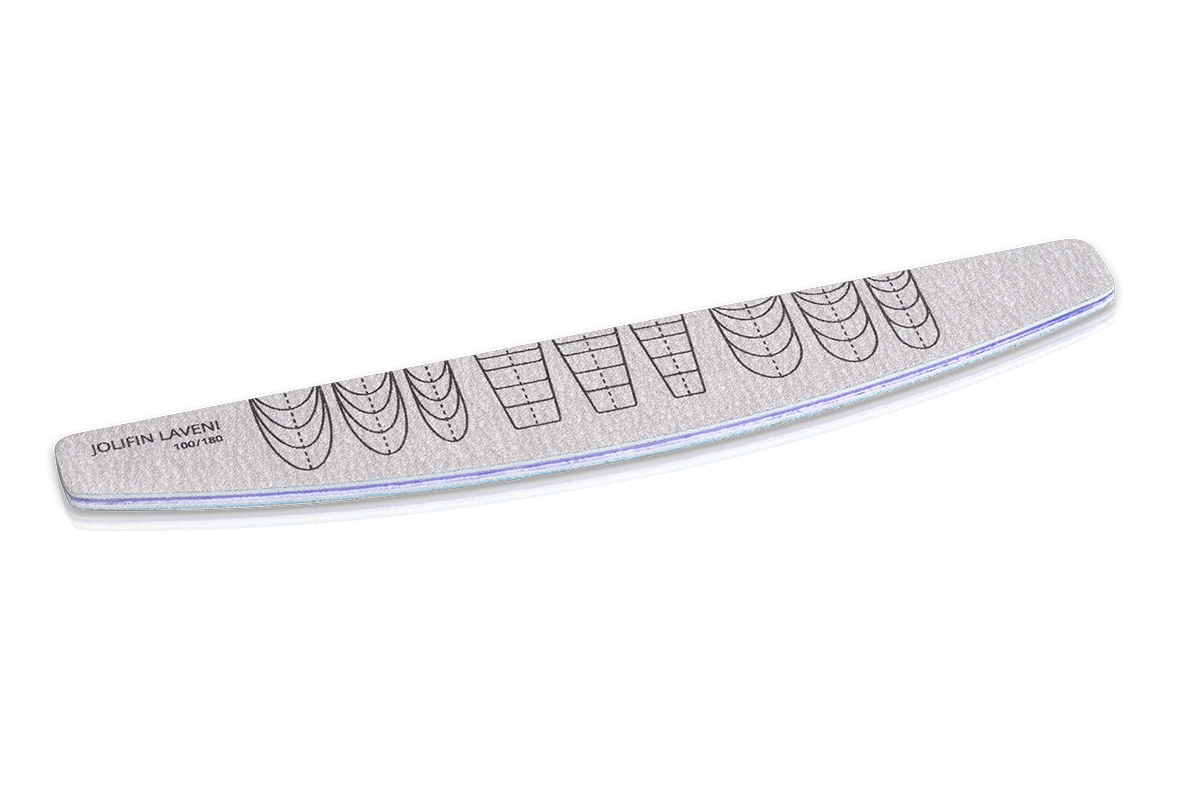 Jolifin LAVENI Long-Life File - Trapeze Master Nail Shapes 100/180