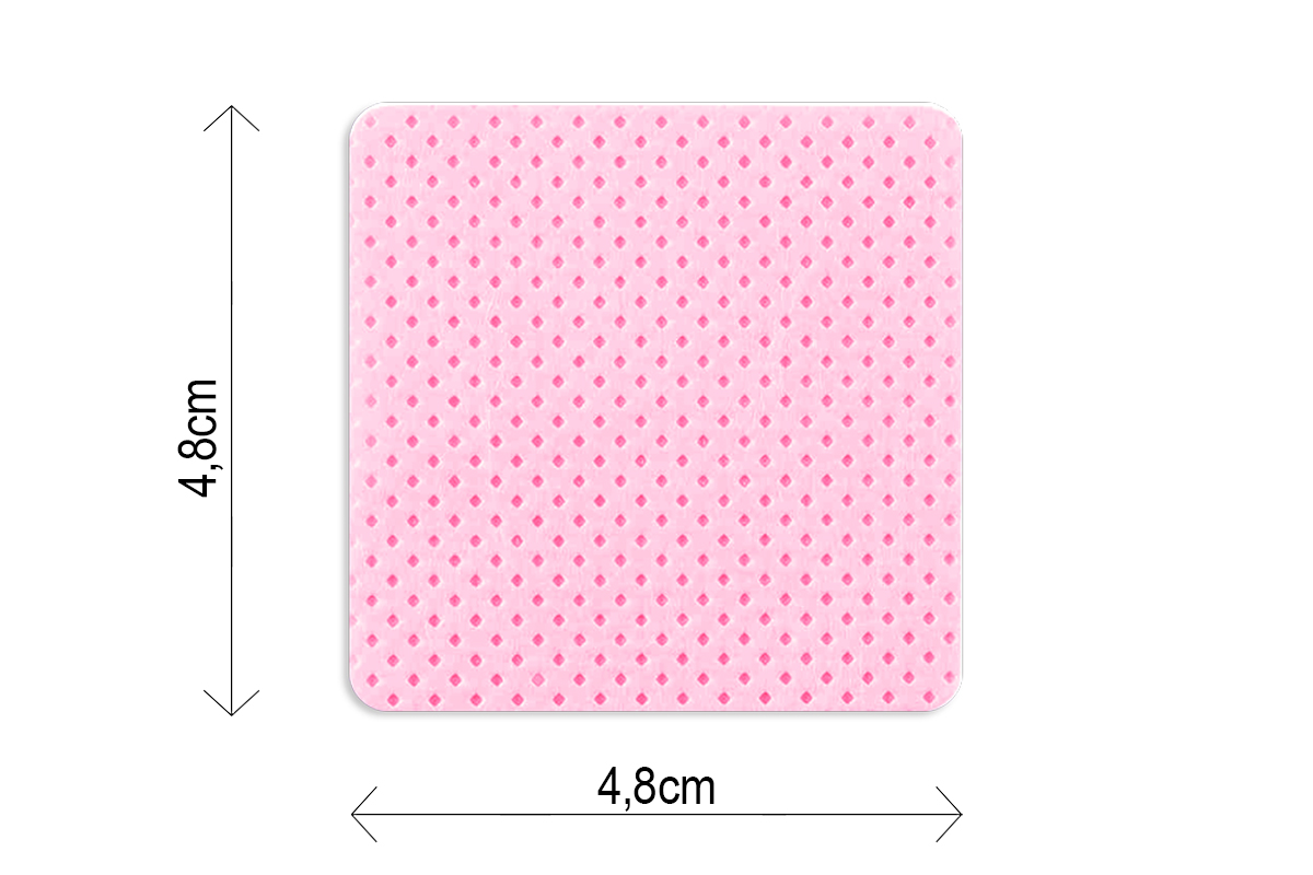 Jolifin Zelletten - rosa extra dünn 200 Stück (fusselfrei)