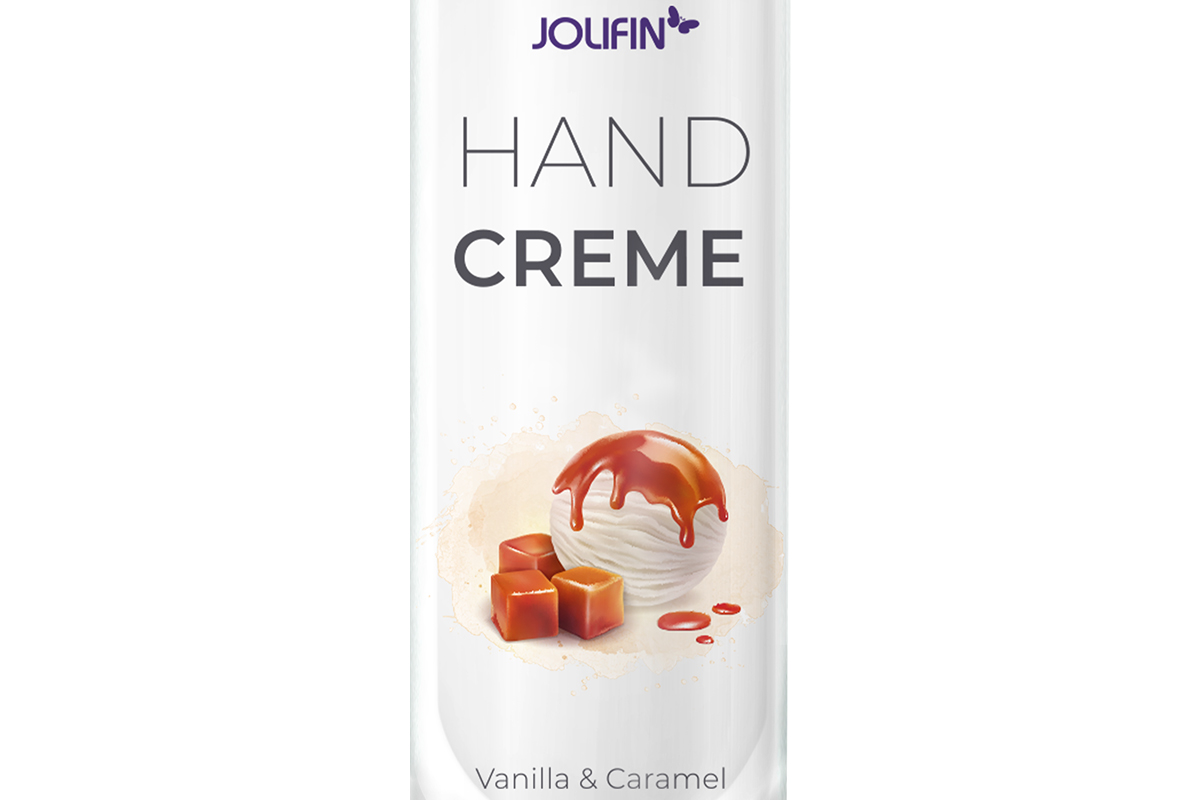 Jolifin Handcreme - Vanilla & Caramel 30ml