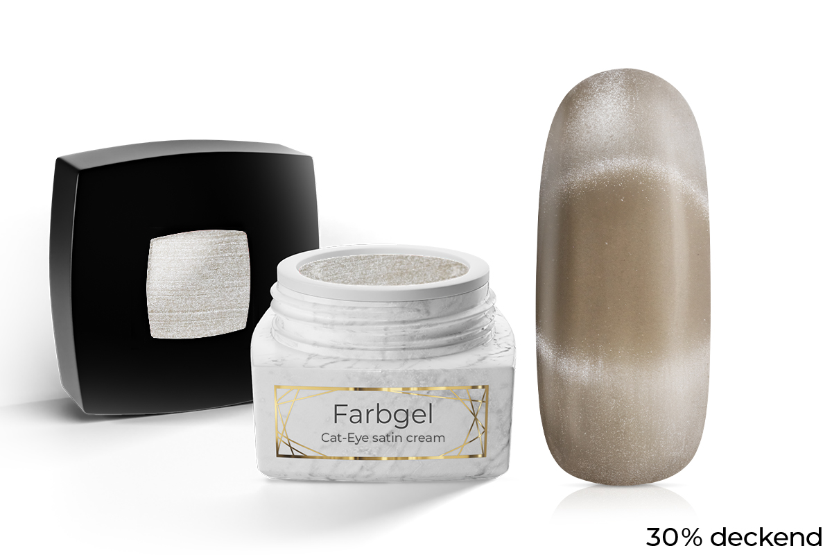 Jolifin LAVENI PRO Farbgel - Cat-Eye satin cream 5ml