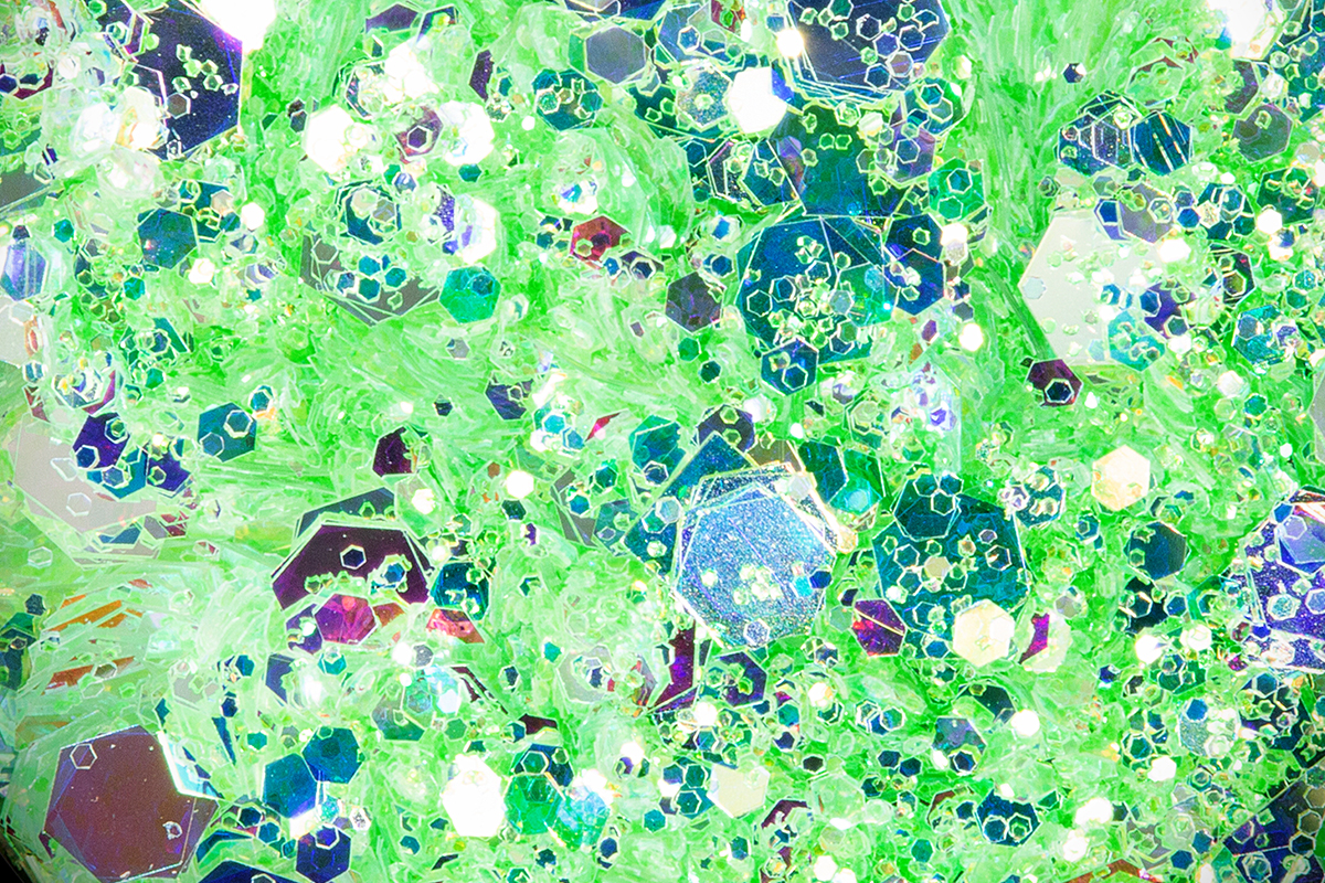 Jolifin LAVENI Mermaid Glitter - lime pie