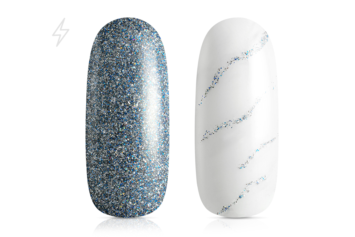 Jolifin LAVENI PRO Colour Gel - FlashOn blue hologram 5ml