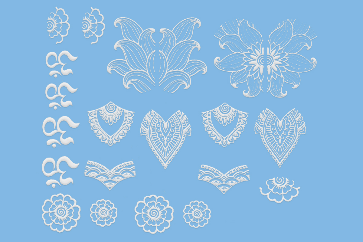 Jolifin LAVENI White Elegance Tattoo No. 18