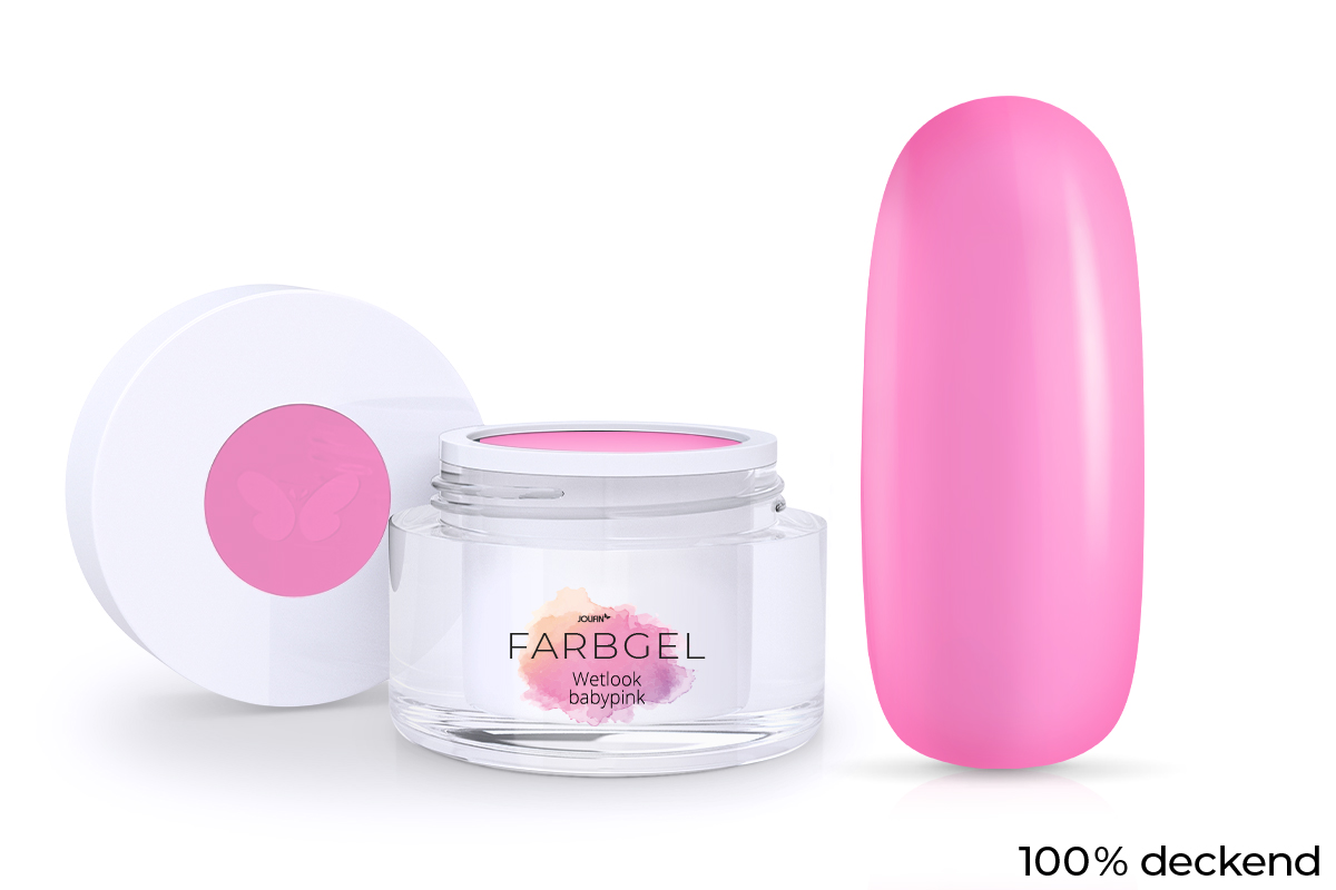 Jolifin Wetlook colour gel babypink 5ml