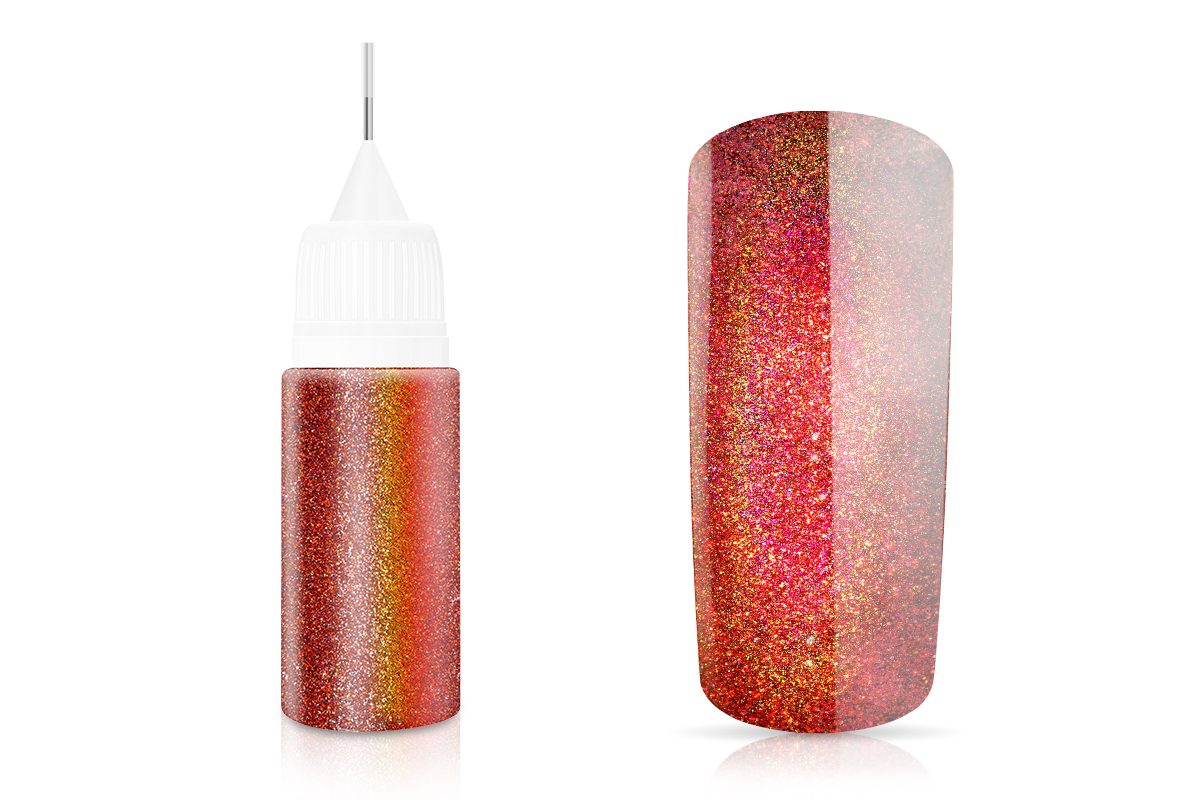 Jolifin Hologramm Dust - red