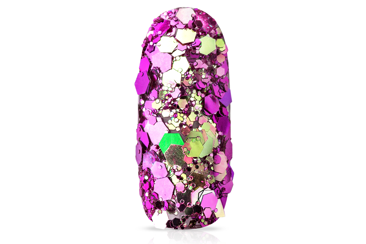 Jolifin LAVENI Chameleon Glittermix - berry sorbet