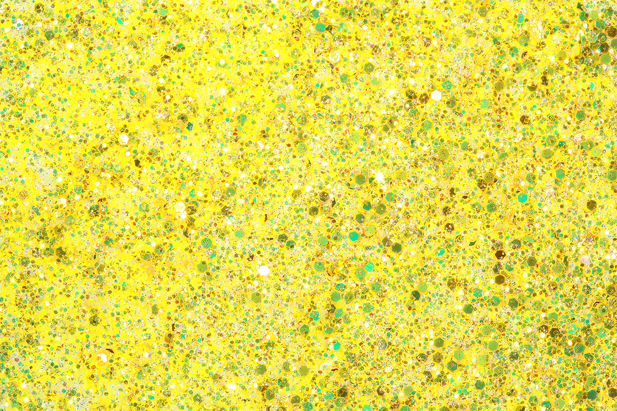 Jolifin Shiny Glitter - fresh lemon