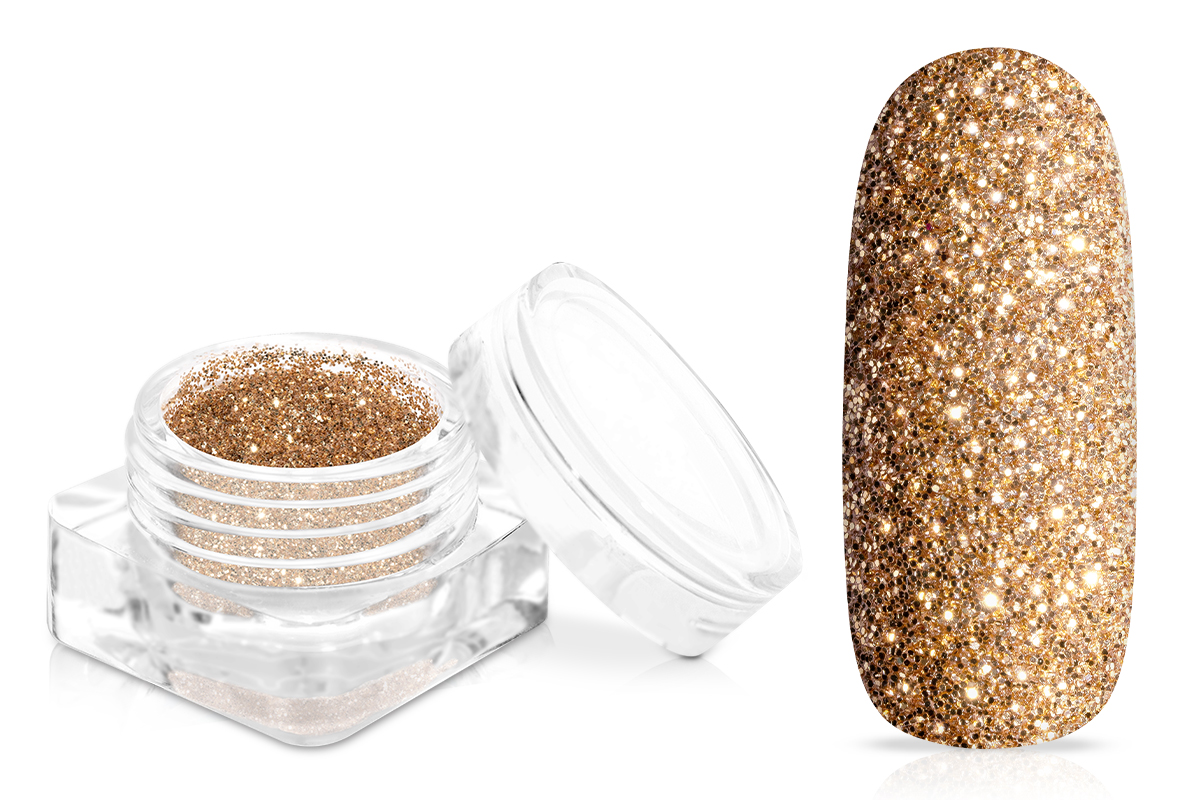 Jolifin Glitterpuder - elegance gold